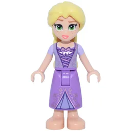 Rapunzel, Big eyes, Flowers