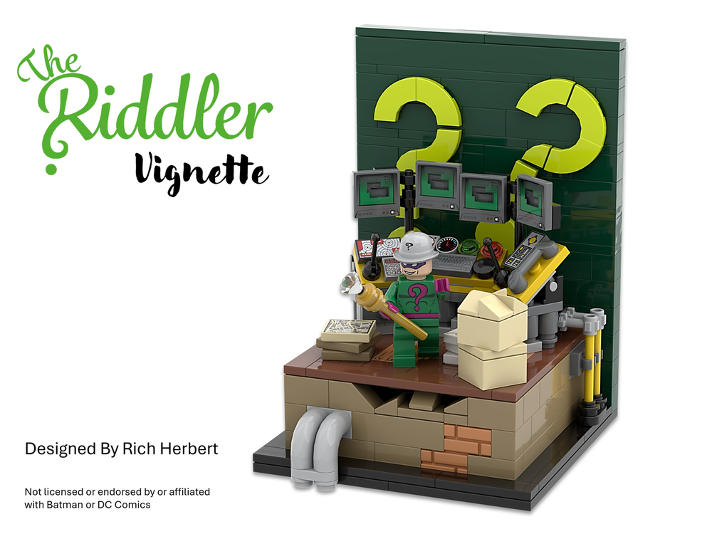 Lego The Riddler Vignette