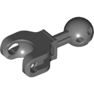 Lego Large Figure Skeletal, Limb, 4L with Ball Joint on Axle and Ball Socket / Dark Bluish Gray