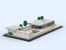 Barcelona Pavilion - 25720 modification