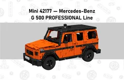 Mini 42177 - Mercedes-Benz G 500 PROFESSIONAL Line