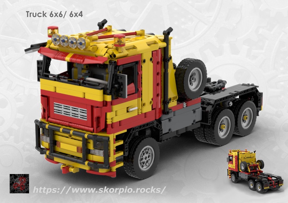 Lego Truck 6x6/ 6x4