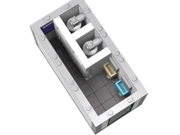 Duschcontainer / Container with Shower