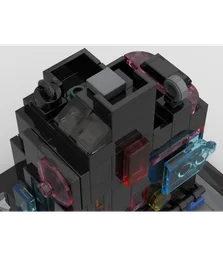 Micro Cyberpunk Building