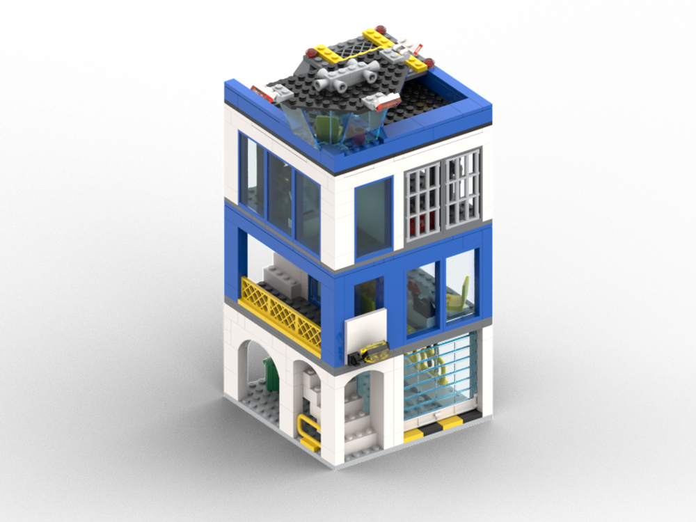 Lego Small City Police Station