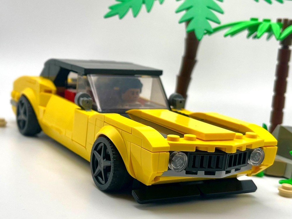 Lego 1968 Bowtie Camaro SS - Yellow