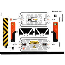 Sticker Sheet 2 for Set 42181-1 / [No Color/Any Color]