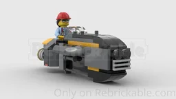Galactic speeder bike 'Long nose'