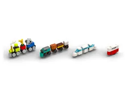 Working Mini Train System