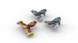 Shin Hati's Starfighter Escorts
