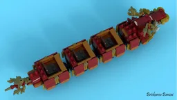 Dragon Roller Coaster Car