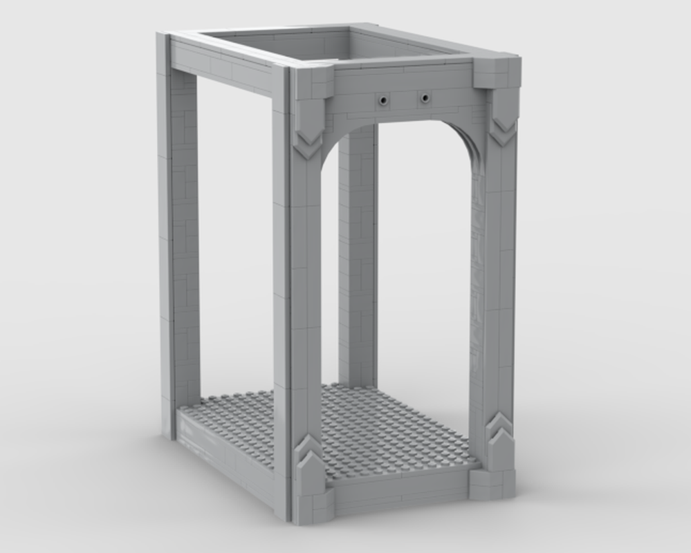 Lego Book Nook Template