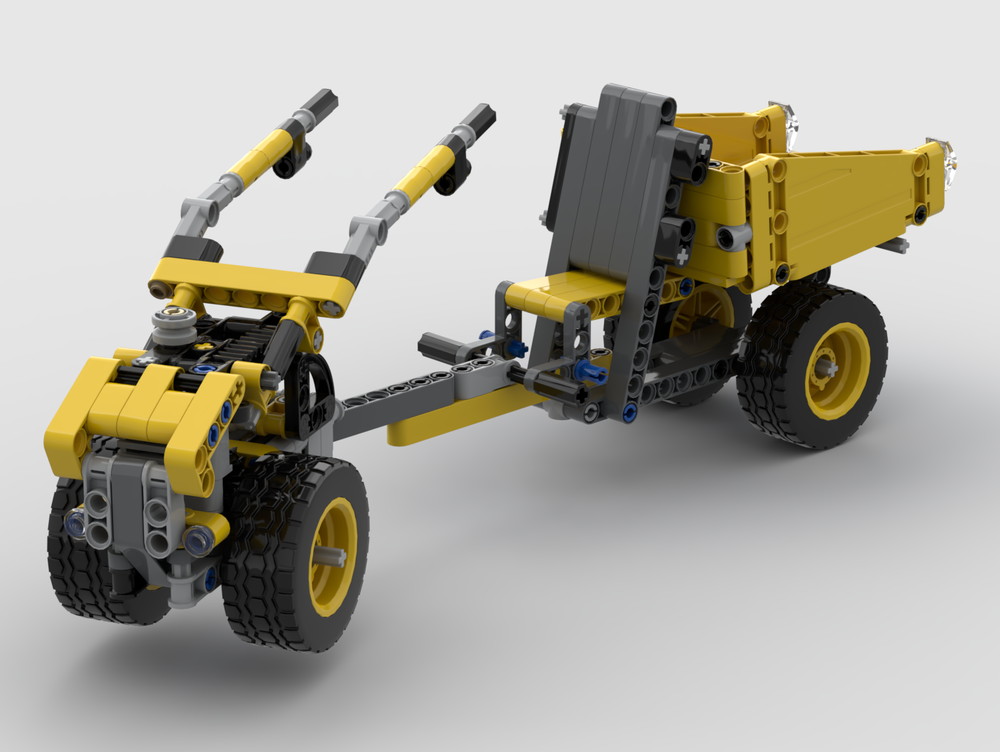 Lego 42035 Single-Axle Trailer #9