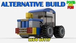 60117 Monster Coffee Truck - Alternate Build