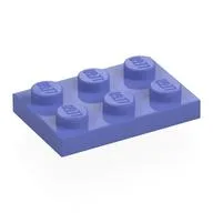 Plate 2 x 3 / Blue Violet
