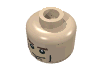 Lego Minifig Head Harry Osborn / Aquaraider / Knight / Dwarf, Brown Eyebrows, Vertical Cheek Lines, Chin Dimple Print [Blocked Open Stud] / Light Nougat