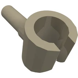Minifig Hand / Dark Tan