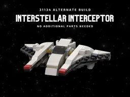 Interstellar Interceptor - 31134 Alternate Build