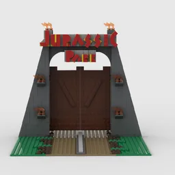 Jurassic Park Gate