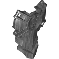 Large Figure Torso Cover, Armour with 4 Handles / Pearl Titanium