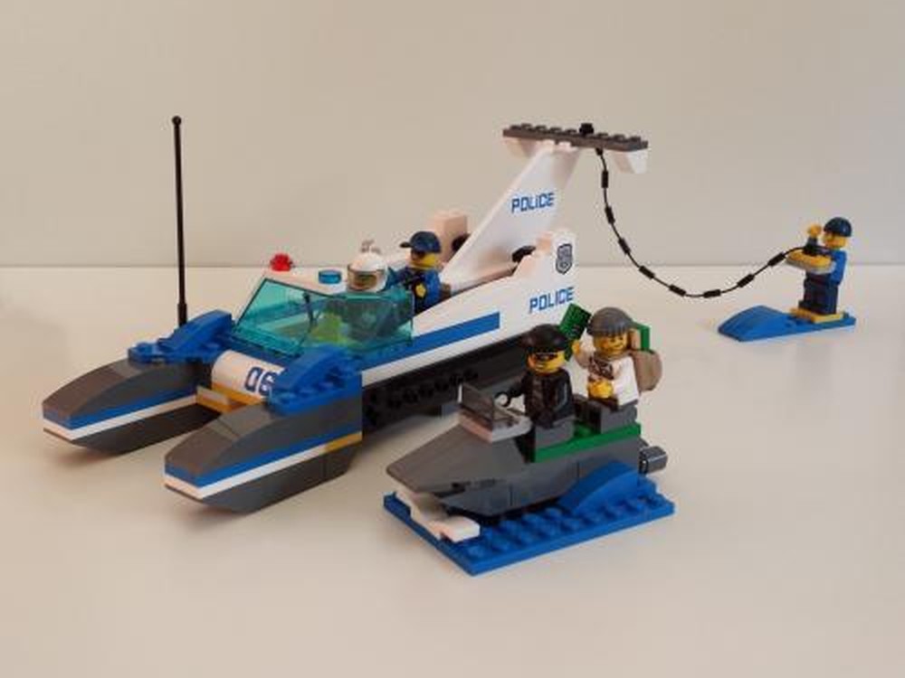 Lego Police Boat
