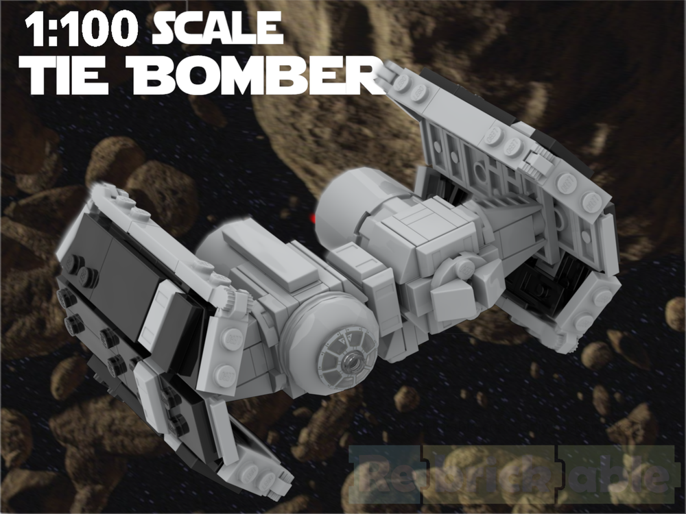 Lego 1:100 TIE-Bomber (Squadron Scale)