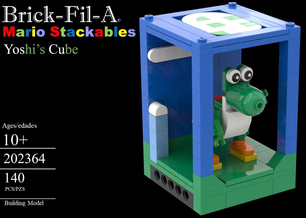 Lego Yoshi Cube