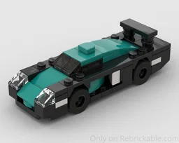 Maserati MC12 GT1 Racing Car - Half Speed Champions Scale
