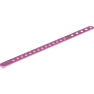Lego DOTS Bracelet 1 Stud Wide / Bright Pink