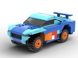 Coronel dakar team rally car 2022