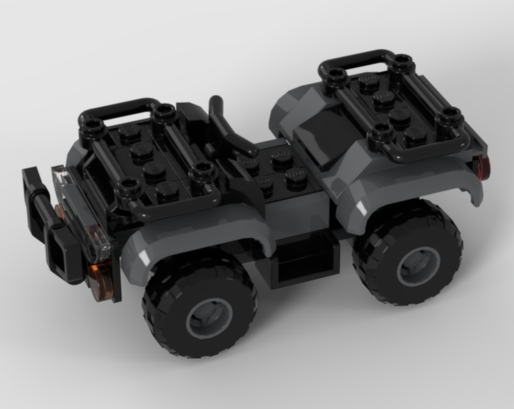 Lego Quad Bike with steering and suspension