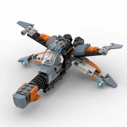 Cyber Squad X-WIng , 31111 Alternate Build