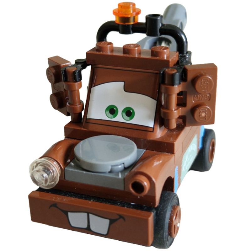 Lego Tow Mater, Raised Right Eye - Later Release