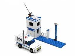 Prisoner Transporter and Police Station