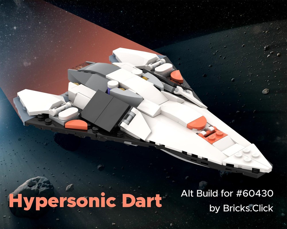 Lego Dart – Hypersonic Drone (#60430 Alt Build)