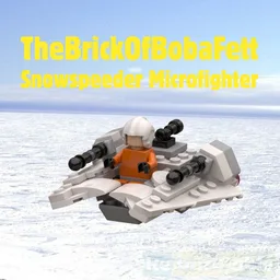 75390 Snowspeeder microfighter