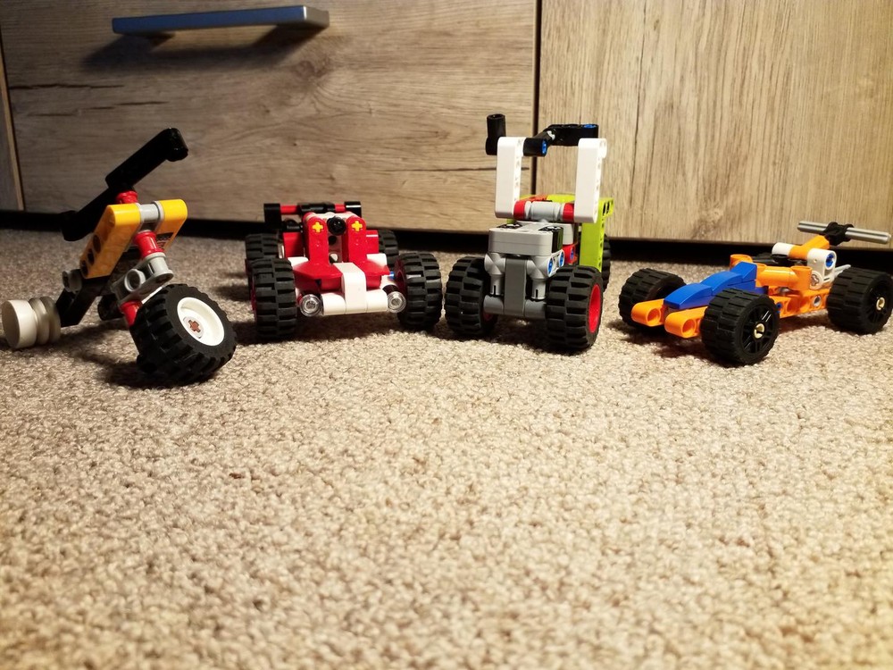 Lego 42088+42101+42102+42116