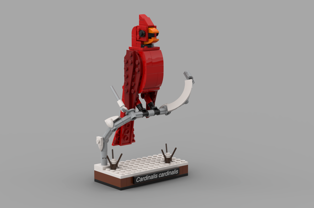 Lego Northern Cardinal