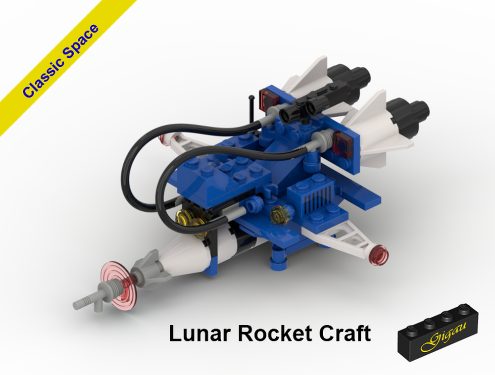Lego Lunar Rocket Craft