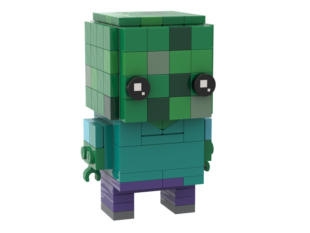 Lego Block Game Zombie BrickHeadz
