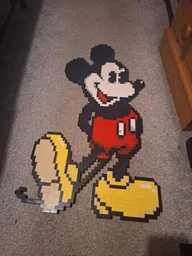 MICKEY MOUSE Pixelart MOC