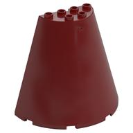 Lego Cone Half 8 x 4 x 6 / Dark Red