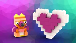 11022 Teddy bear and heart