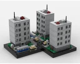 Panel Building Diorama