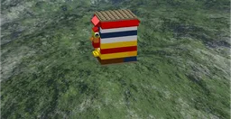Birdhouse with Bird