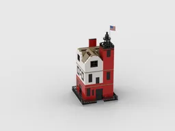 Round Island Lighthouse (Somewhere in Time) MOC
