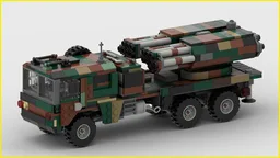 MAN KAT1 6x6 + LARS-2 ROCKET ARTILLERY | 1:34 Scale