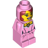 Microfig Female Pink Dress / Bright Pink