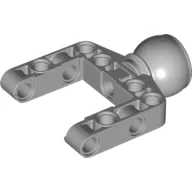 Technic Steering Ball Joint Large Open with C-Shape Pivot Frame [Reinforced] / Light Bluish Gray