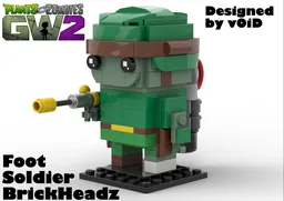 Plants vs. Zombies Garden Warfare Foot Soldier BrickHeadz